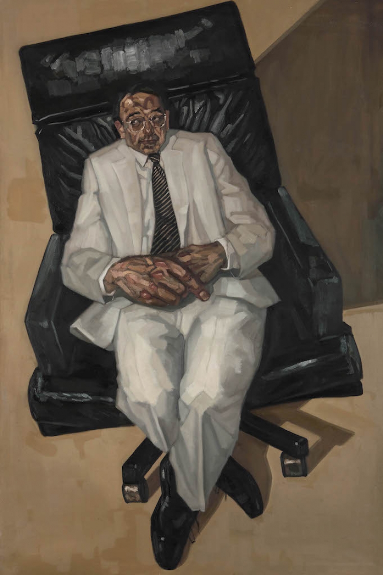 Figura sobre sillon: Diego Cerero Molina