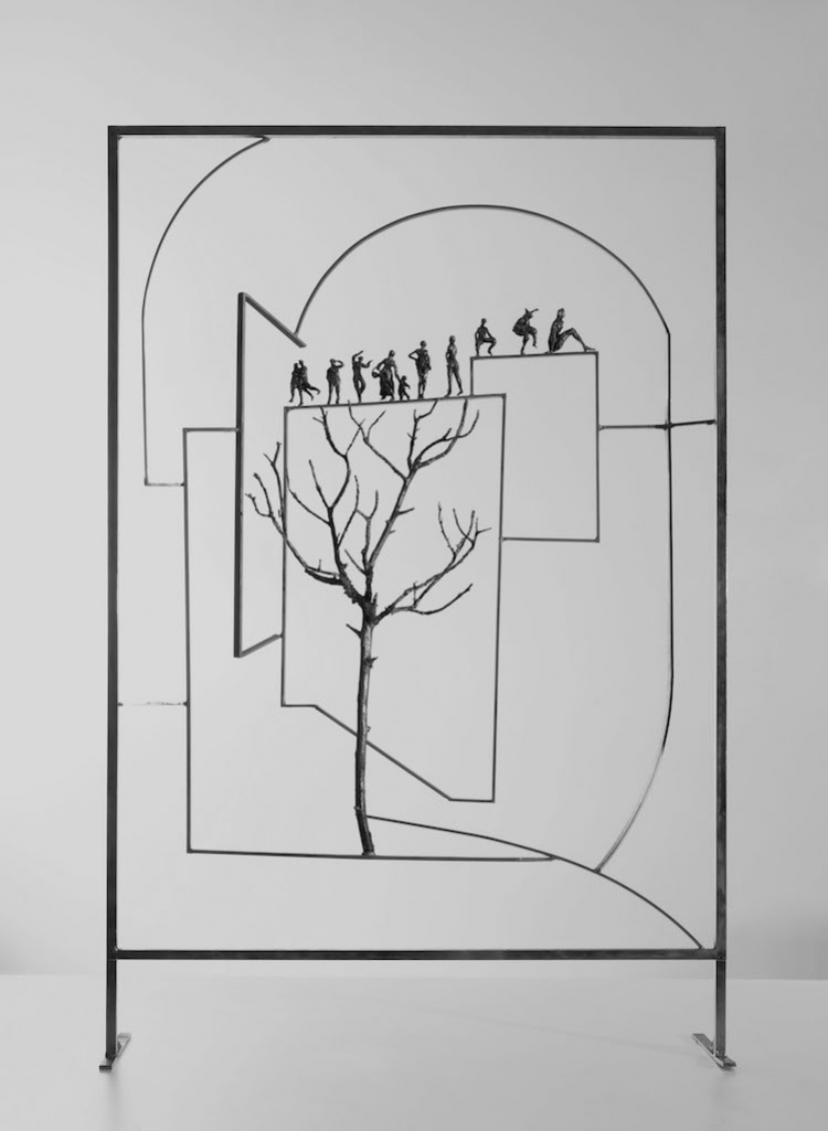 Composition à l'arbre: Raphaël Scorbiac